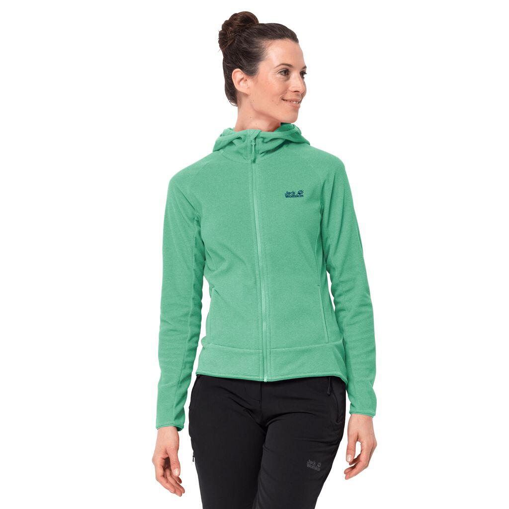 Jack Wolfskin ARCO Vestes Femme Vert Stripes - PZXCDKS-20